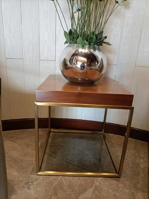 ISO9001 Tiêu chuẩn khách sạn Bàn cà phê bằng gỗ Hàng đầu OEM ODM Chào mừng
