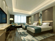 Khách sạn SGS đã phê duyệt Nội thất phòng khách Bộ đồ nội thất bằng gỗ nguyên khối màu Ash cấp E1