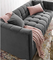 Thiết kế tiện dụng Ghế sofa nhung màu xám tùy chỉnh cho phòng khách