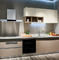 ISO14001 Bộ tủ bếp Laminate sang trọng tùy chỉnh Tủ bếp acrylic trắng