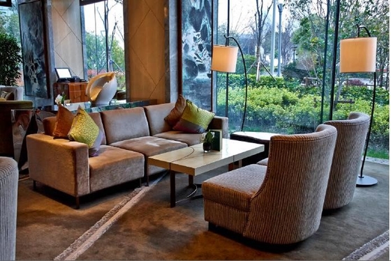 Bộ ghế sofa ở sảnh khách sạn cao cấp nhất ODM OEM được chấp nhận